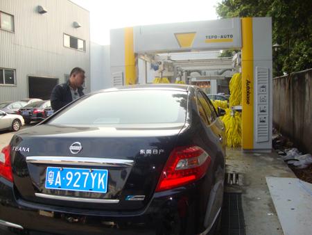 Brushless Tunnel Car Wash System Automatic With High Air Drying
