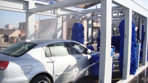 TEPO-AUTO TUNNEL CAR WASH WITH GERMANY BRUSH