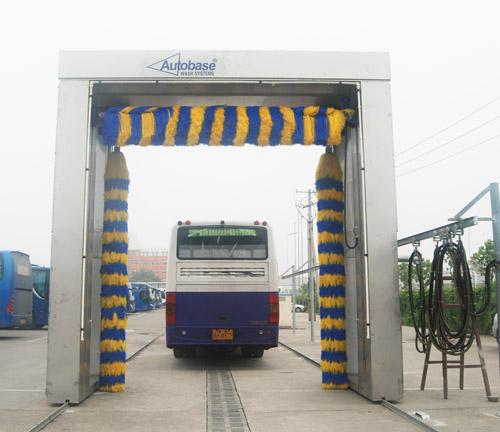AUTOBASE - AB -120 Car Wash Tunnel Equipment , Vehicle Washing Systems with germany brush
