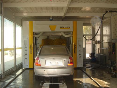 CE ISO9001 swing arm Automatic Car Wash Machine streamline cleaning principle