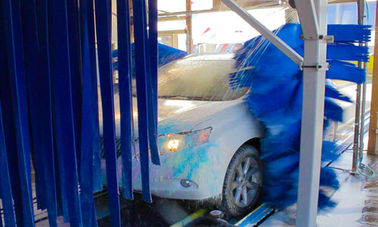 চীন Express Tunnel Car Wash Plant , Vehicle Washing Equipment Environmental Protection সরবরাহকারী