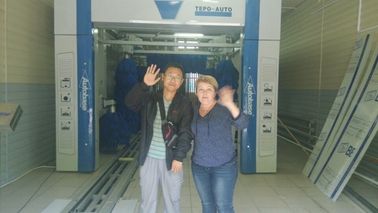 চীন Stability Autobas Computer Car Wash Tunnel Systems , car washer equipment সরবরাহকারী