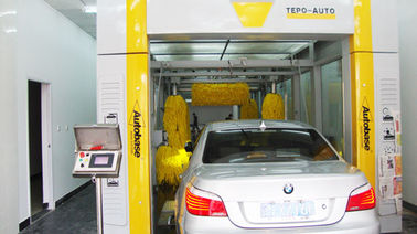 চীন TEPO-AUTO Tunnel Car Wash System Yellow Brush For Car Washing সরবরাহকারী