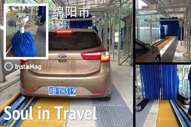 চীন Autobase Tunnel Car Wash System Effective Comfortable For Wrap Cleaning সরবরাহকারী
