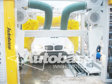 চীন New TEPO-AUTO tunnel car wash systme equipped with automatic horizontal wheel brush system সরবরাহকারী
