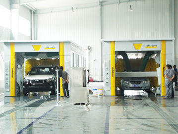 চীন TEPO - AUTO Car Wash Tunnel Equipment with No scratch the car paint performance কারখানা