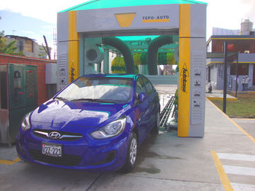 Electric Reliable Car Washing Machine , High Speed Tunnel Car Washer